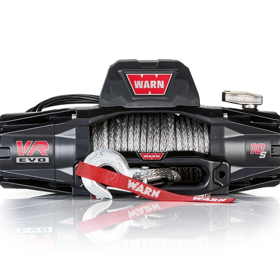 Warn VR EVO 10-S 10,000 lb Winch with Synthetic Rope For Jeep Truck & SUV