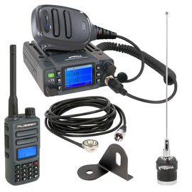 Rugged Radios GMR25 Radio Kit w/GMR2 Handheld | Universal & Jeep | JEEP-KIT-GMR25