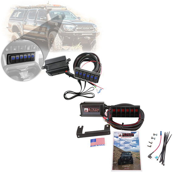 S-Tech 6 Switch System With Relays & Fuses for Toyota Tacoma 2016-2019