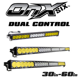Baja Designs OnX6 Dual Control Series LED Light Bars