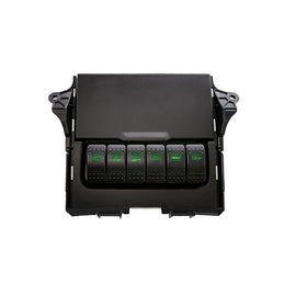 S-Tech 6 Switch System with Relay Center - Green Dual LED 10-13 Toyota 4Runner