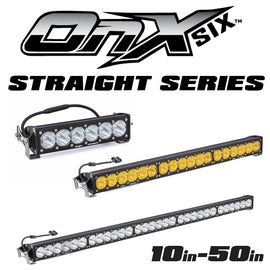 Baja Designs OnX6 Straight Series LED Light Bars LED Light Bars