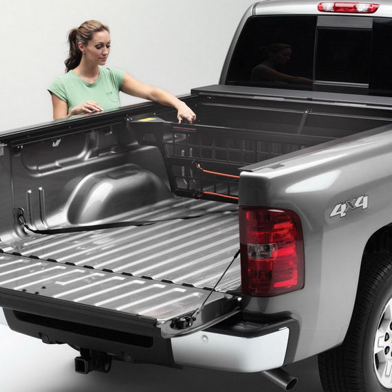 Trunk Bed Envelope Style Mesh Cargo Net – Fits Toyota Tundra 2007-2023 – Black