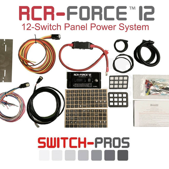 Switch Pros RCR-FORCE® 12 Universal Switch Wiring System